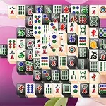 Pembe arka plan üzerinde, çiçek desenleriyle süslenmiş çeşitli sembollerin ve karakterlerin bulunduğu bir dizi taş