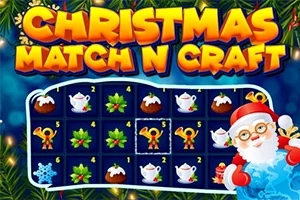 Noel temalı desen karoları ve köşede gülen bir Noel Baba figürü