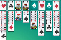 Freecell oyunu, her seviyede daha zor