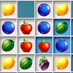 Renkli meyve sembollerinden oluşan 5x5 kareli bir tablo