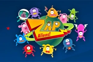 Renkli uzaylıları ve Zap Aliens!
